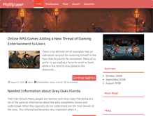Tablet Screenshot of multiplayeronlinerpggames.com